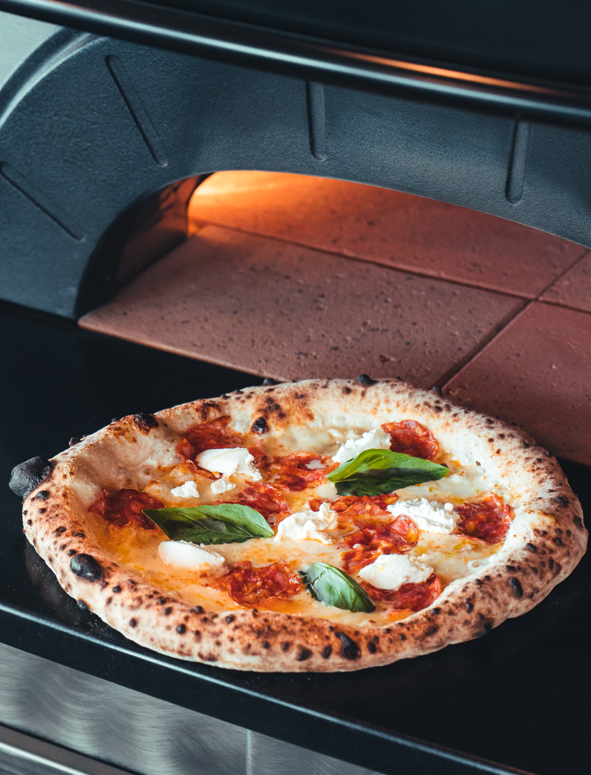 Pizza Spianata con ricotta